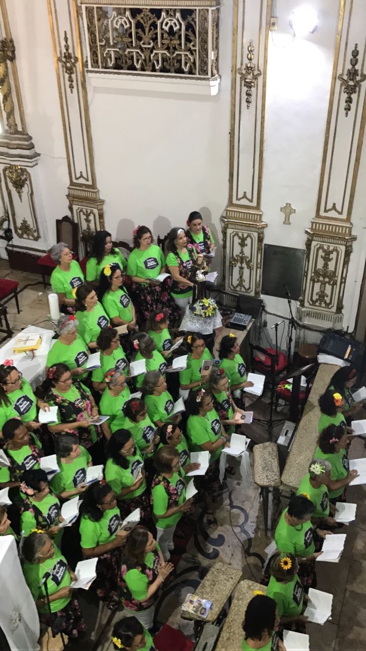 Apresentação do Coral Oratório de Santo Antônio na Basílica