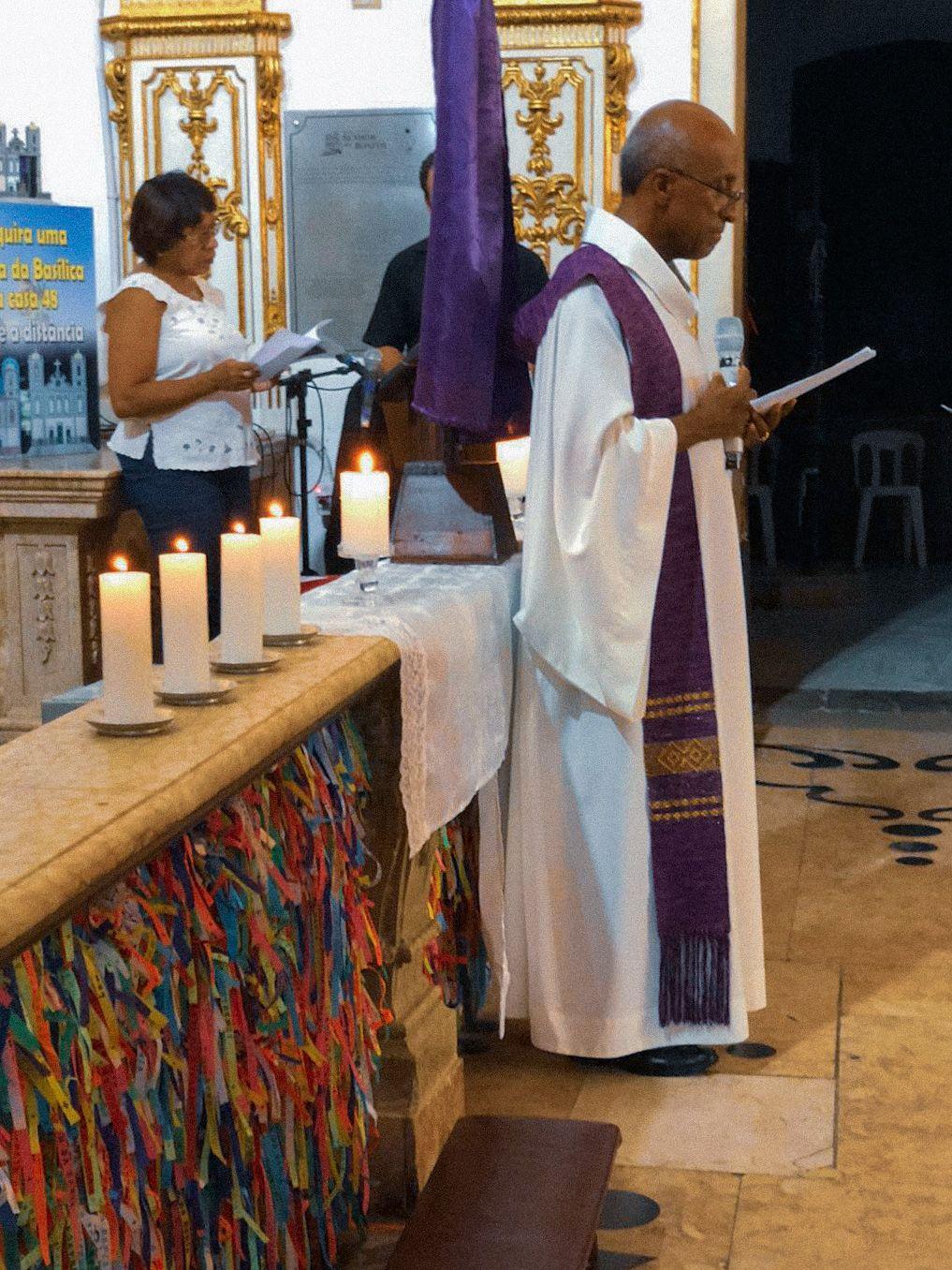 SEMANA SANTA 2023 | CELEBRAÇÃO PENITENCIAL COM FUNCIONÁRIOS, MEMBROS DA DEVOÇÃO E VOLUNTÁRIOS