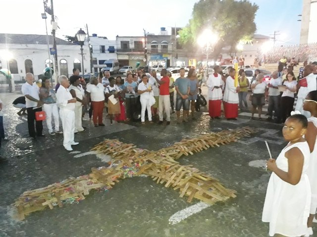 Queima das cruzes na Praça do Bonfim - 31/03/2018