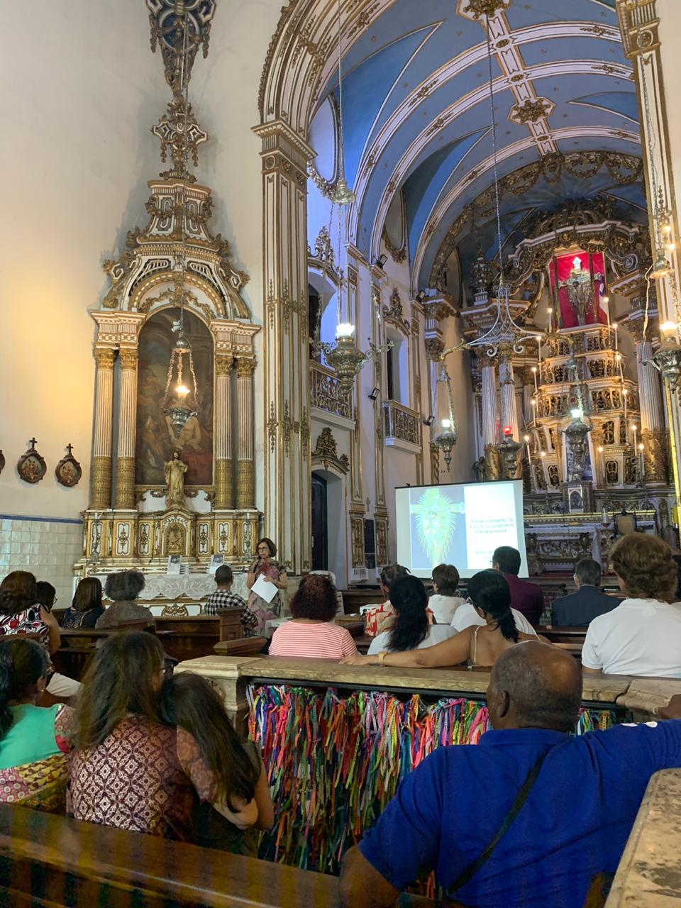 Palestra sobre a origem e a expansão da Festa do Senhor do Bonfim da Bahia