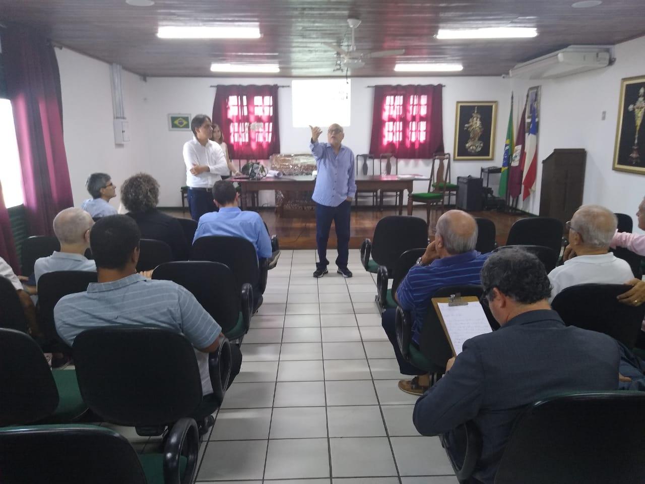 Lançamento do projeto de construção do Hotel Colina Sagrada