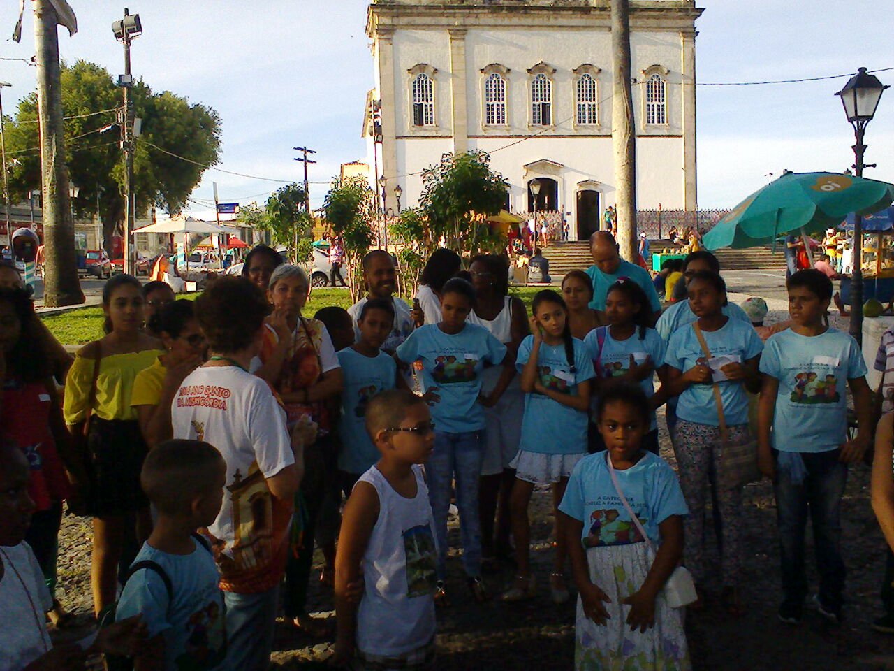 Peregrinação de crianças - Catequese da Paróquia Nossa Senhora da Conceição - Periperi - 04/06/2016