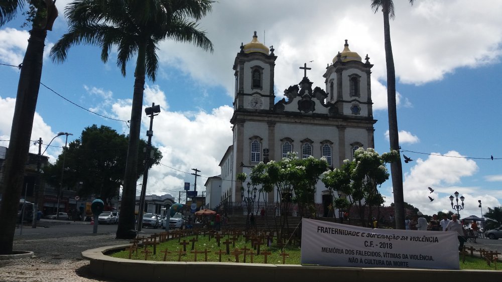 Cruzes na Praça do Bonfim