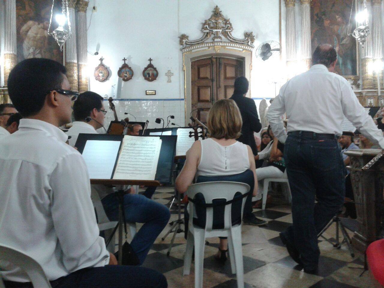 Apresentação da OSBA na Basílica Santuário