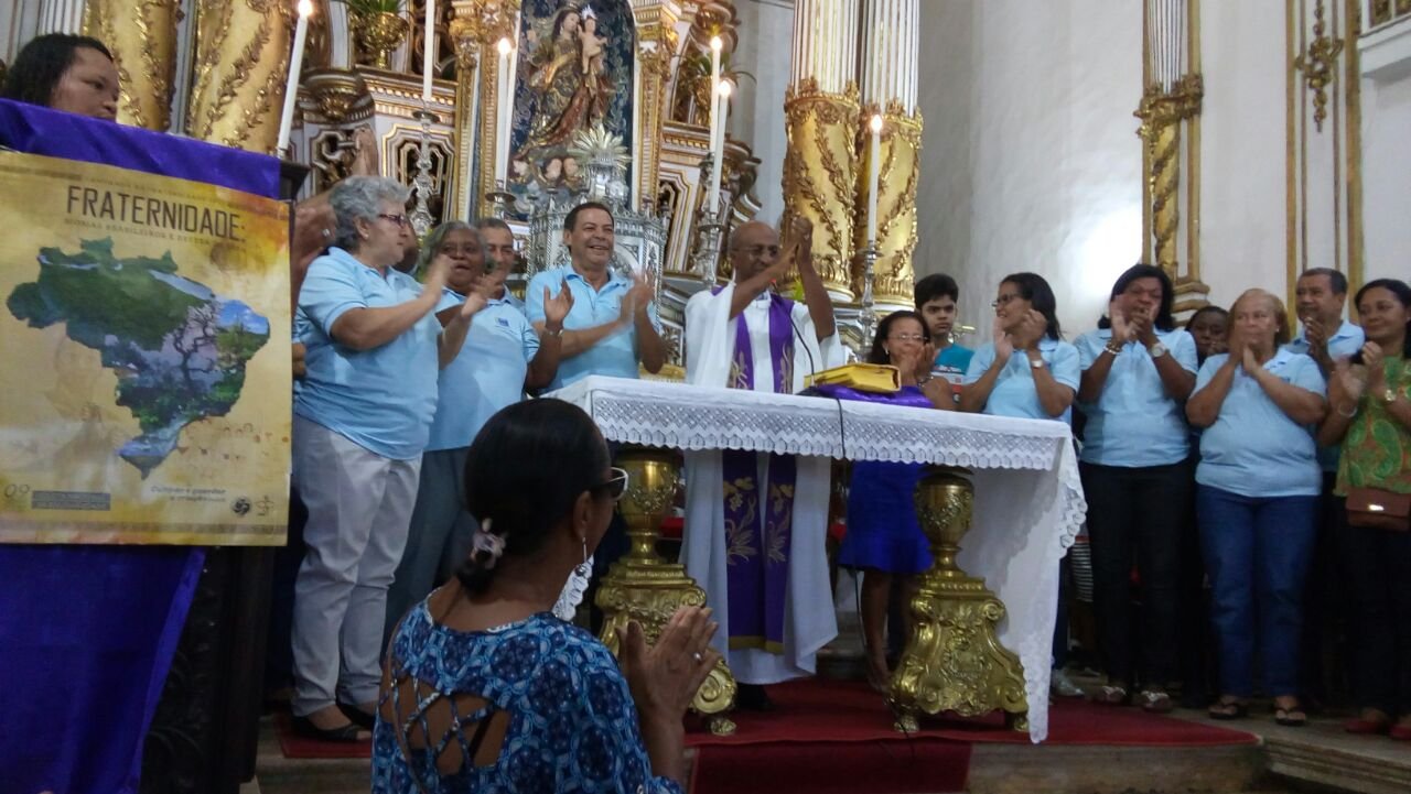 Missa de aniversário do Projeto Bom Samaritano