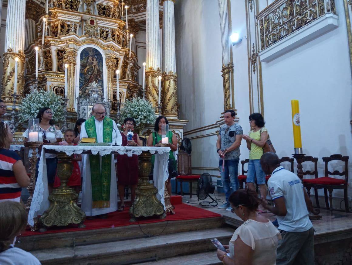 Visita da Comunidade Aliança de Misericórdia (SP) à Basílica