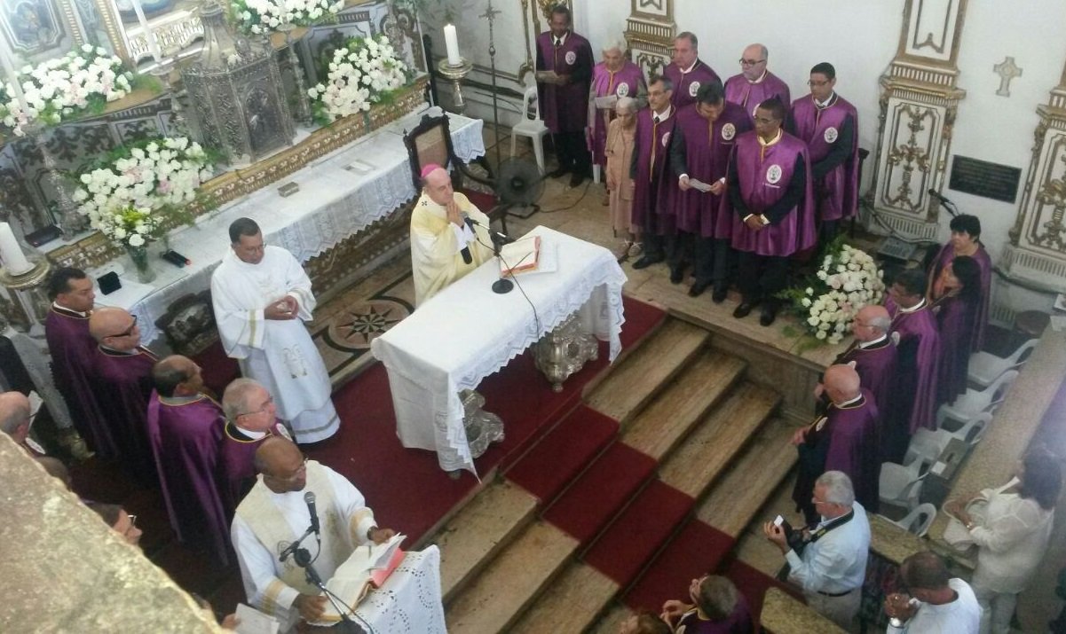 Lançamento da programação da Festa do Senhor do Bonfim 2015 em missa