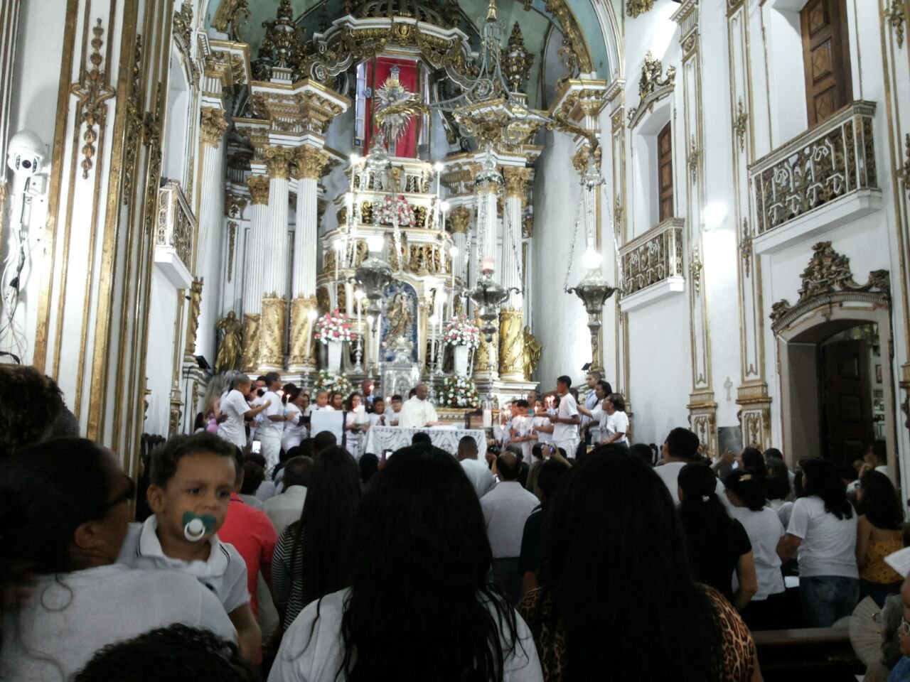 Primeira Comunhão na Basílica Santuário - 14/05/2016