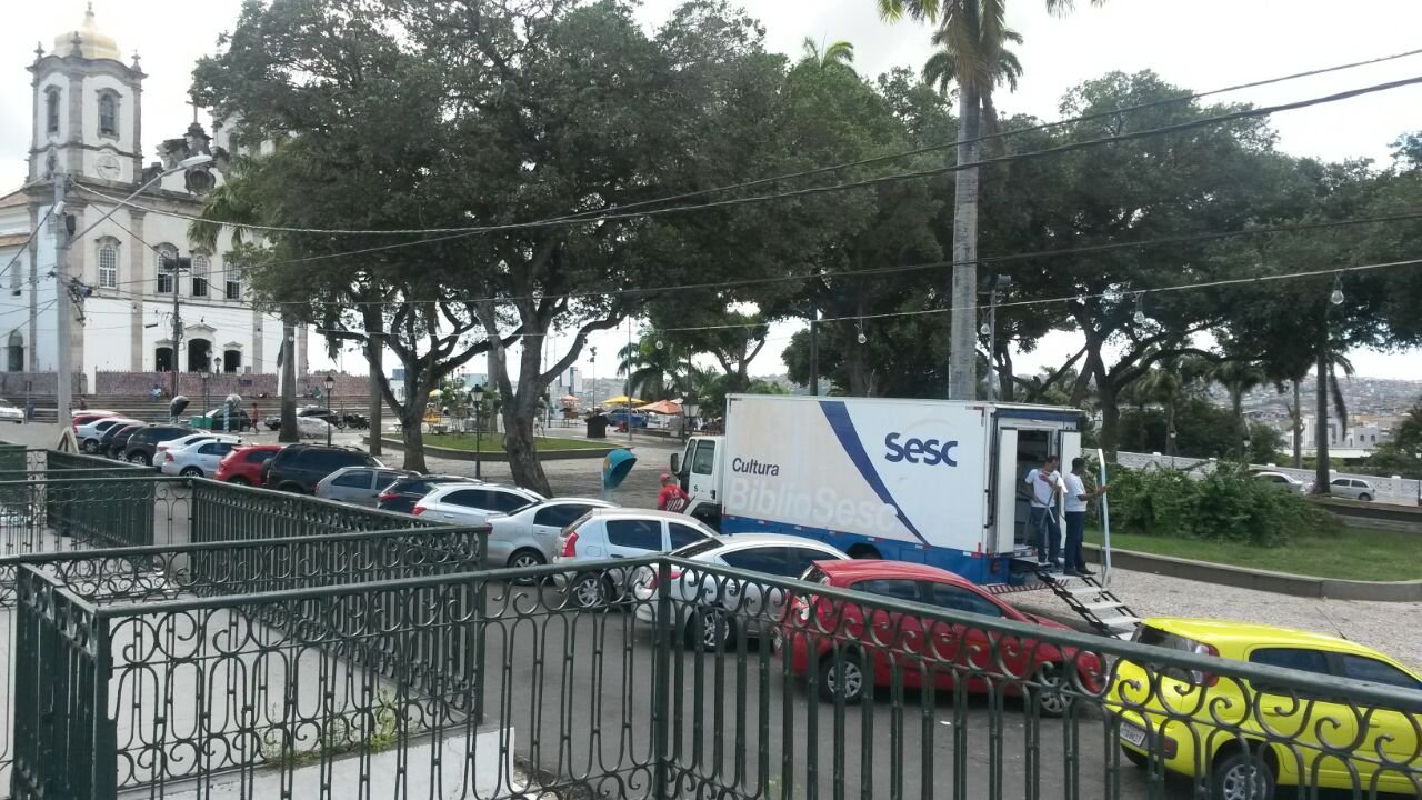 BiblioSesc na Praça do Bonfim