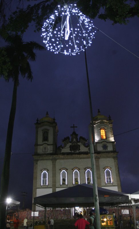 Primeira noite da Novena da Festa do Senhor do Bonfim