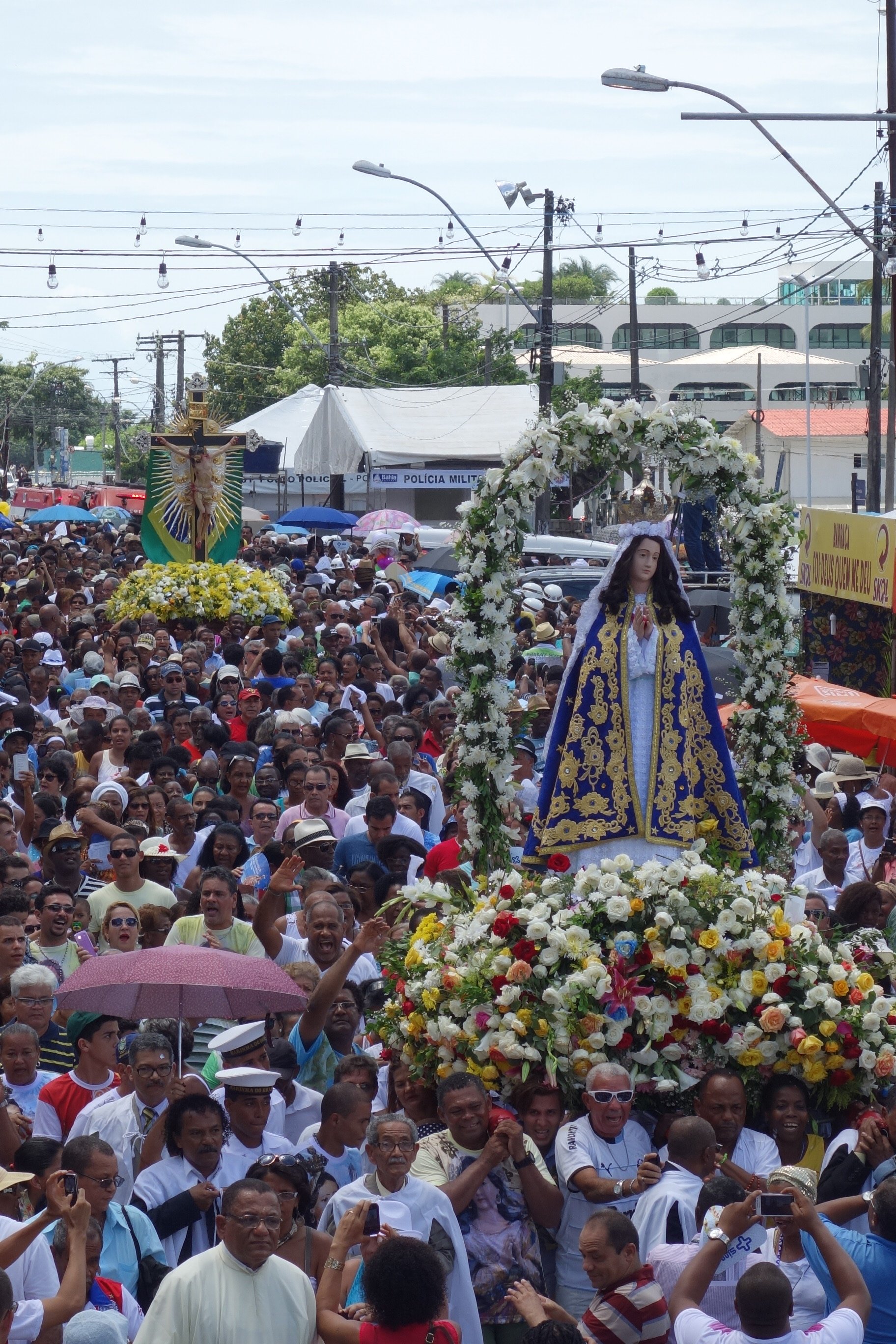 Imagem Peregrina na Festa da Conceição