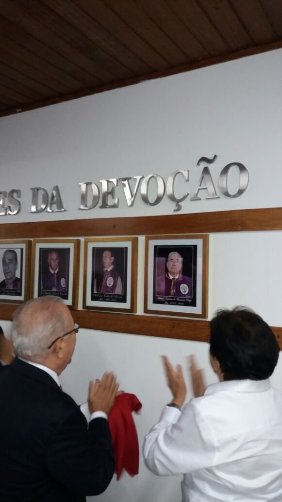 Inauguração do quadro com o retrato de Artur Napoleão na galeria de ex-juízes da Devoção do Senhor do Bonfim