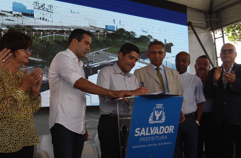 Lançamento do edital para requalificação do entorno da Basílica do Bonfim