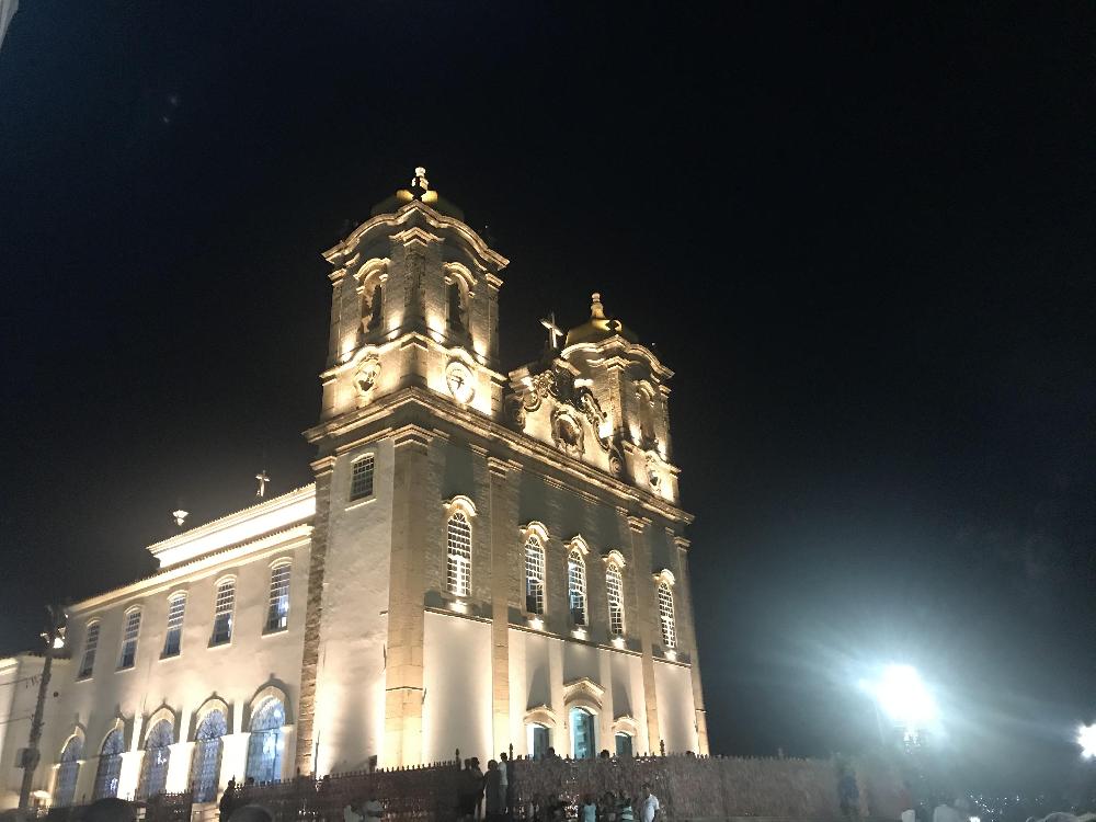 Inauguração da iluminação cênica da Basílica